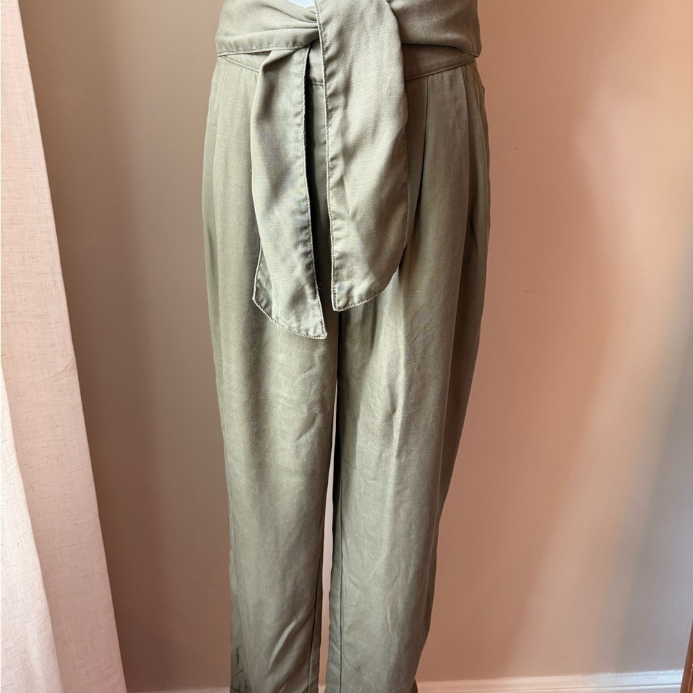 Anthropologie Sage Green Trousers